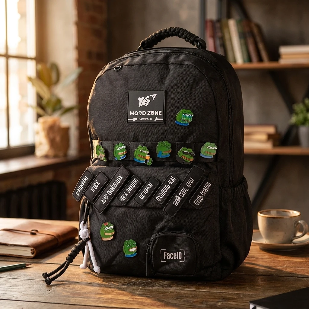 Рюкзак YES T-51 Emotions Black 559628 559628