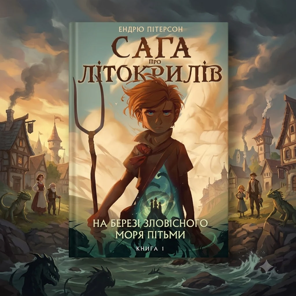 Сага про Літокрилів. Книга 1. На березі Зловісного моря пітьми — Е. Пітерсон