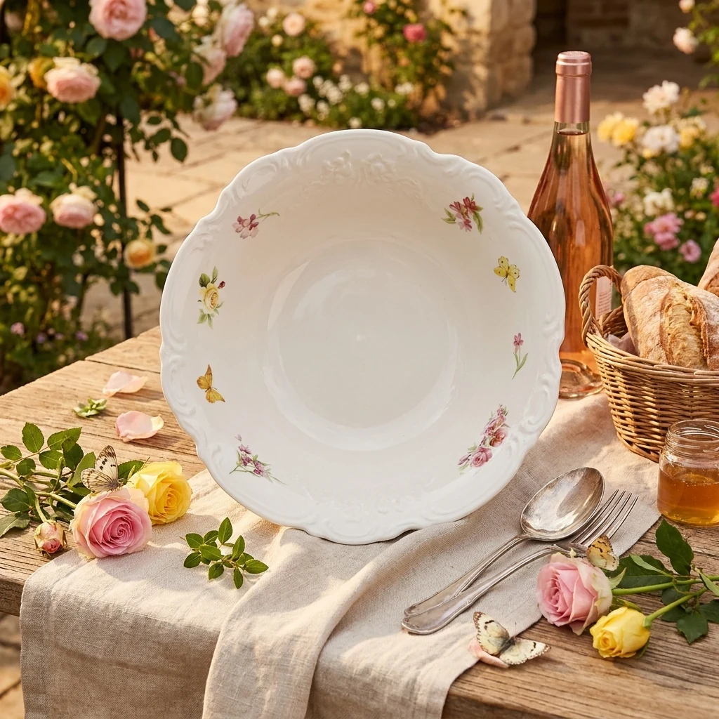 Салатник Chateau Roses Collection 22*8 см