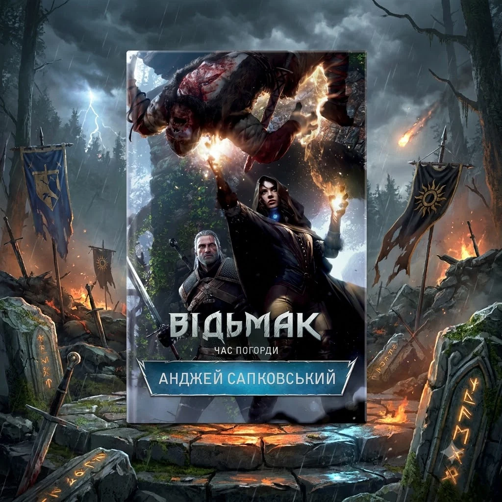 Сапковський А.Відьмак.Час погорди.Книга 4.Клуб Сімейного Дозвілля