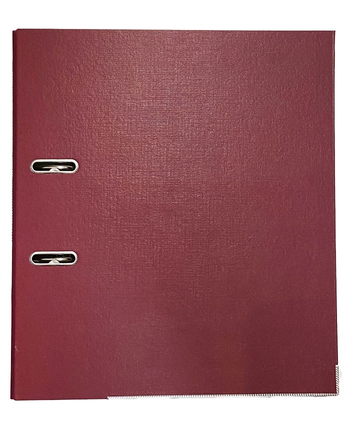 Сегрегатор А4 70мм одностороній бордовий Офіс Центр ОС2307-19 — фото 3