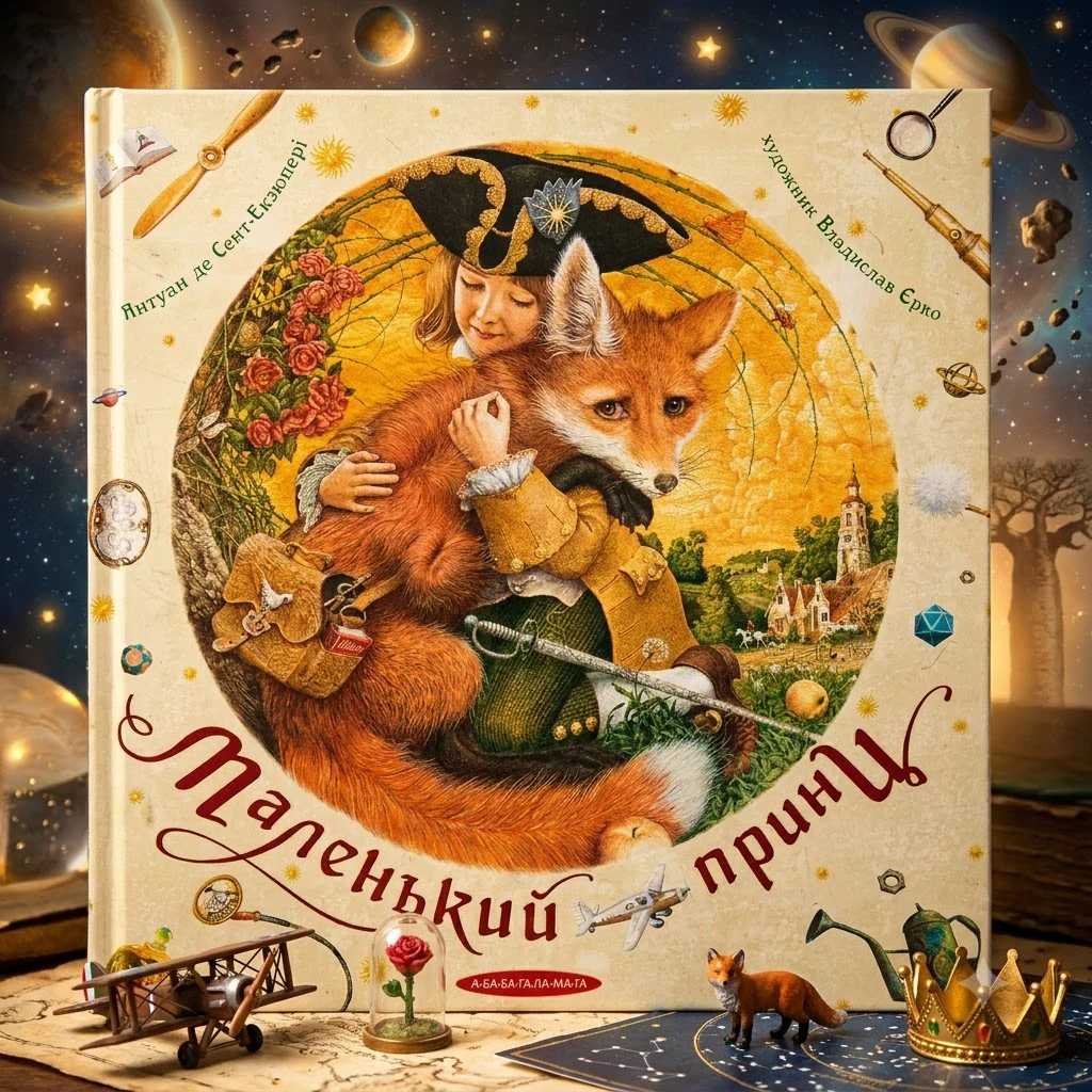 Сент-Екзюпері.Маленький принц. А-БА-БА-ГА-ЛА-МА-ГА