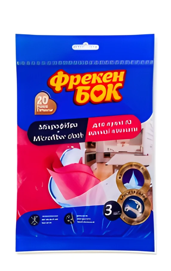 Серветка Фрекен Бок мікрофібра для кухні та ванної — фото 2