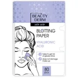 Серветки для обличчя матуючі Beauty Derm з гіалуроновою кислотою 80 шт — фото 2