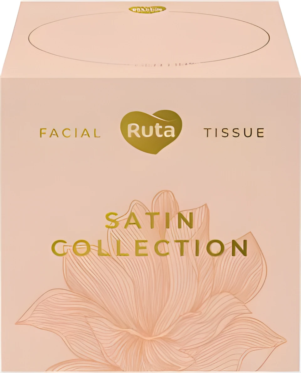 Серветки косметичні Ruta Палітра 80л 2ш білі куб
