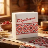 Серветки паперові Обухівська 1-шарові білі — фото 1