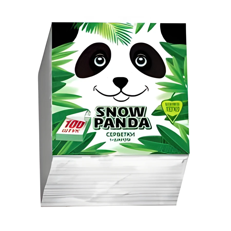 Серветки Снiжна панда бiла 100шт