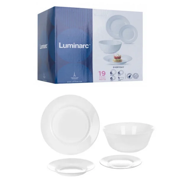 Сервіз столовий 19ін. Everyday Luminarc Франція