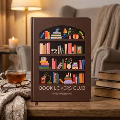 Щоденник читацький Book lovers club orner-2871