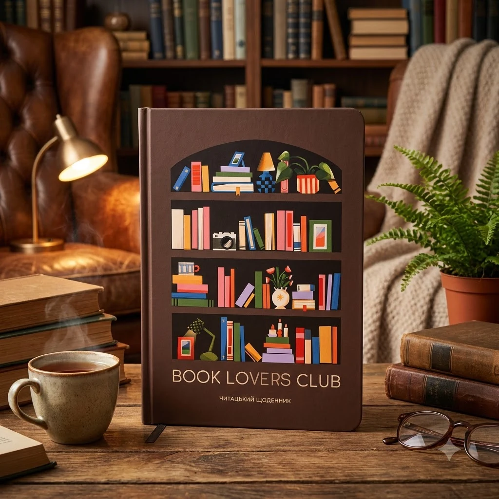 Щоденник читацький "Book lovers club"