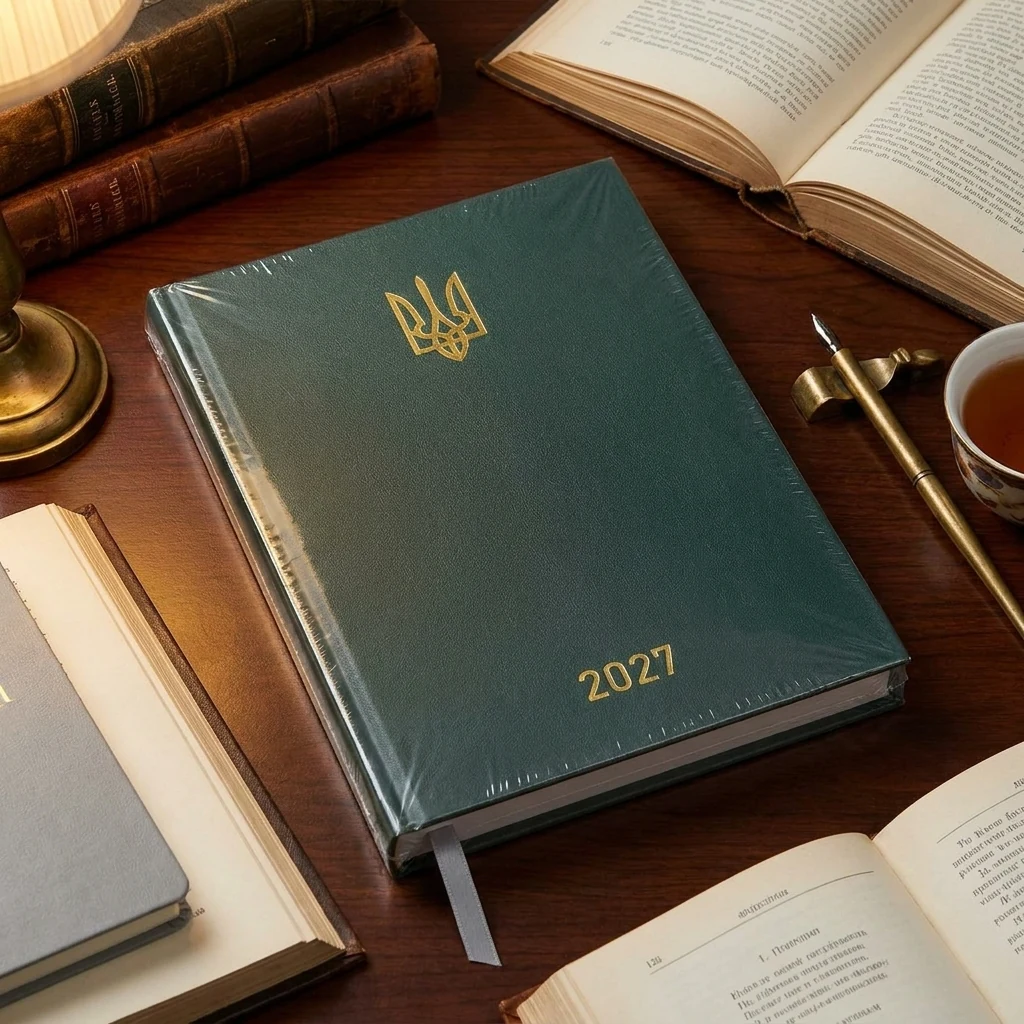 Щоденник датований А5 168 аркушів Airy зелений Buromax