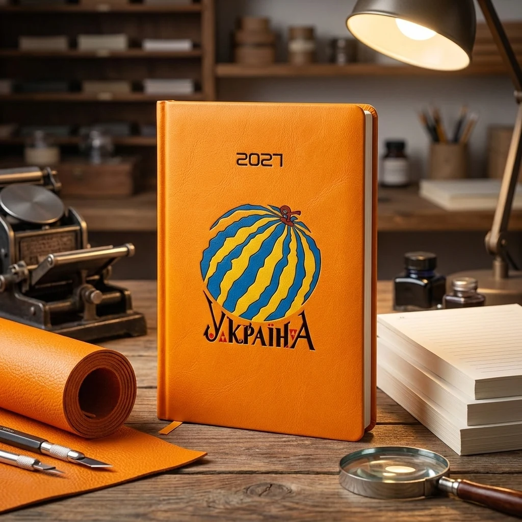 Щоденник датований А5 176 акрушів жовтий Vivella Поліграфіст