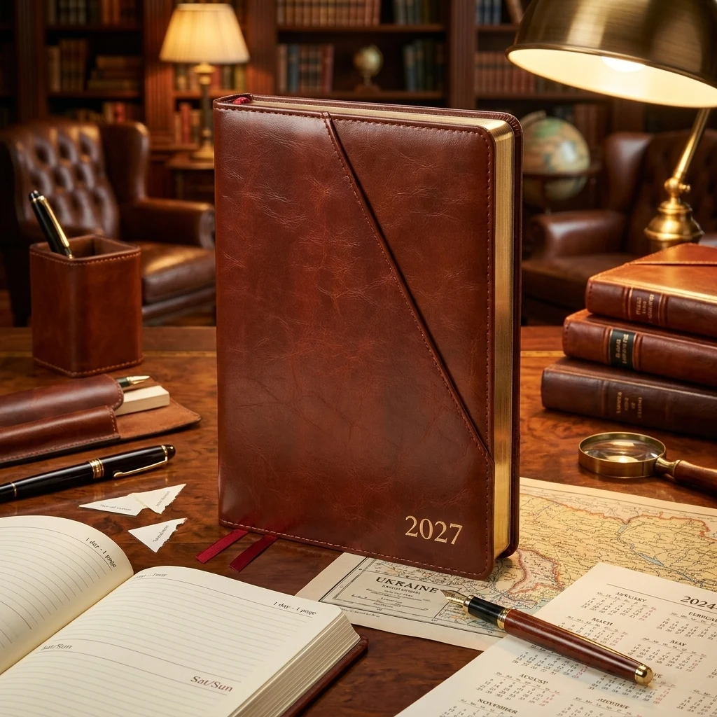 Щоденник датований А5 184 акруша "Whisky" Leo Planner