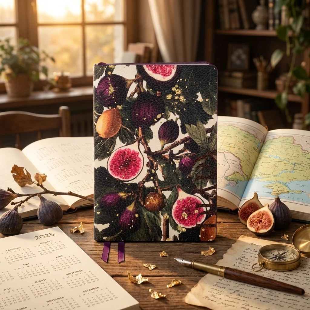 Щоденник датований А5 184 аркуша "Garden" Leo Planner