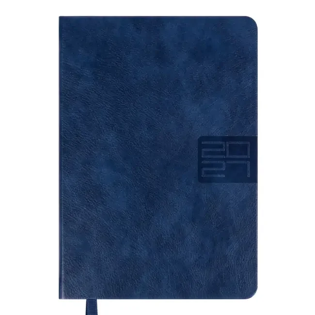 Щоденник датований А5 184 аркуша, папір шамо, обкладинка темно синя Persona Leo planner