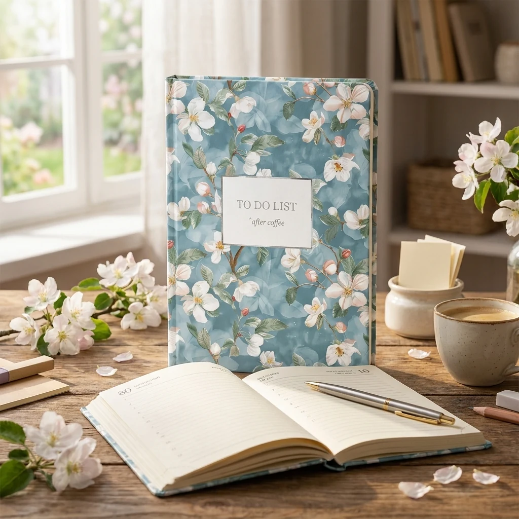 Щоденник датований 2026 Axent Partner 145х210 Gentle Blossom 8901-26-3-A