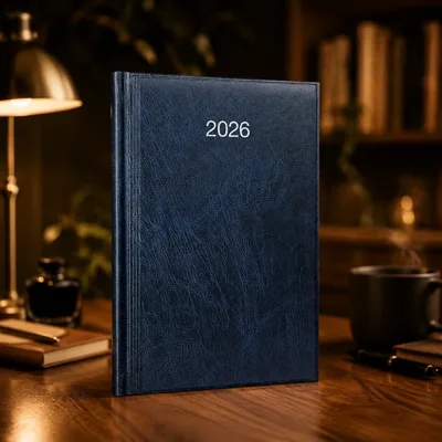 Щоденник датований 2026 Brunnen Стандарт Miradur синій 73-795 60 306