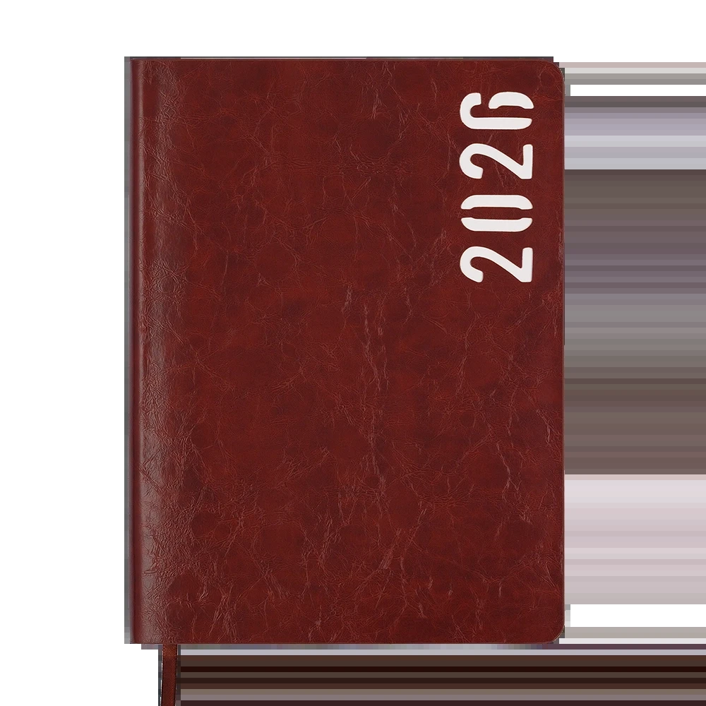 Щоденник Buromax Mind A5 2026 коричневий — Блокноти та щоденники