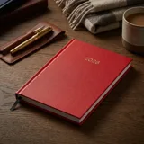 Щоденник Buromax Simple A5 2026 червоний — фото 1