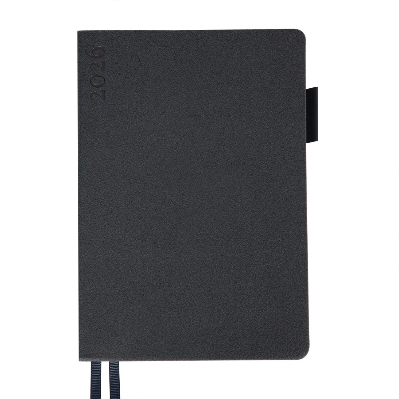 Щоденник датований А5 2026 Leo Planner Binario м`який темно-синій