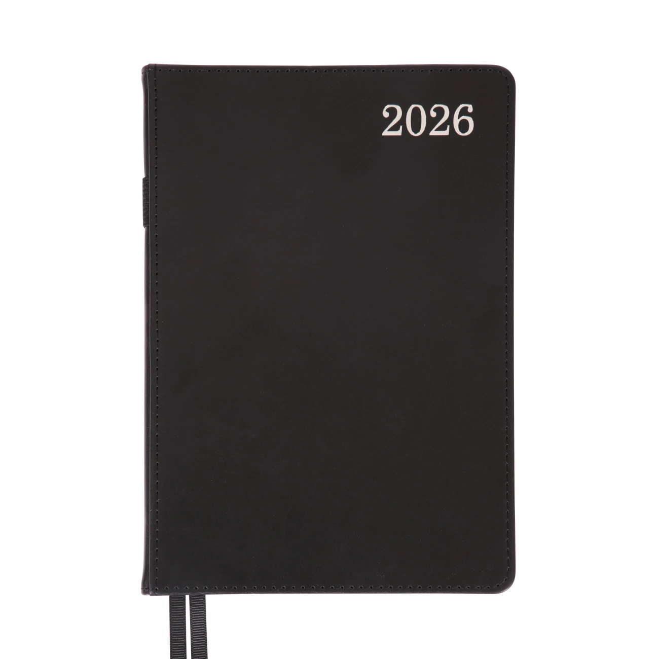 Щоденник датований А5 2026 Leo Planner City твердий чорний