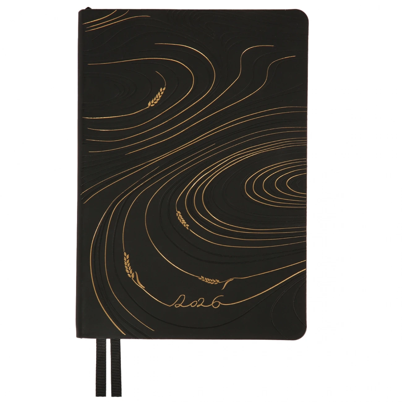 Щоденник Leo Planner Enigma А5 2026 м'який чорний — Блокноти та щоденники