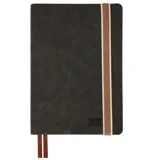 Щоденник датований А5 2026 Leo Planner Trend м'який чорний — фото 1