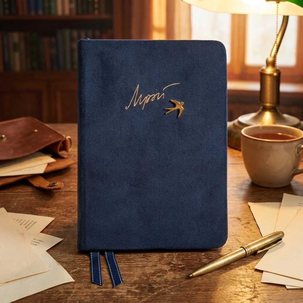Щоденник датований А6 2026 Leo Planner Dream твердий темно-синій 252708