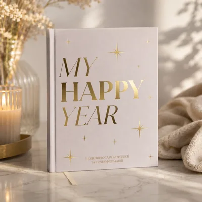 Щоденник MY HAPPY YEAR світлий orner-3453
