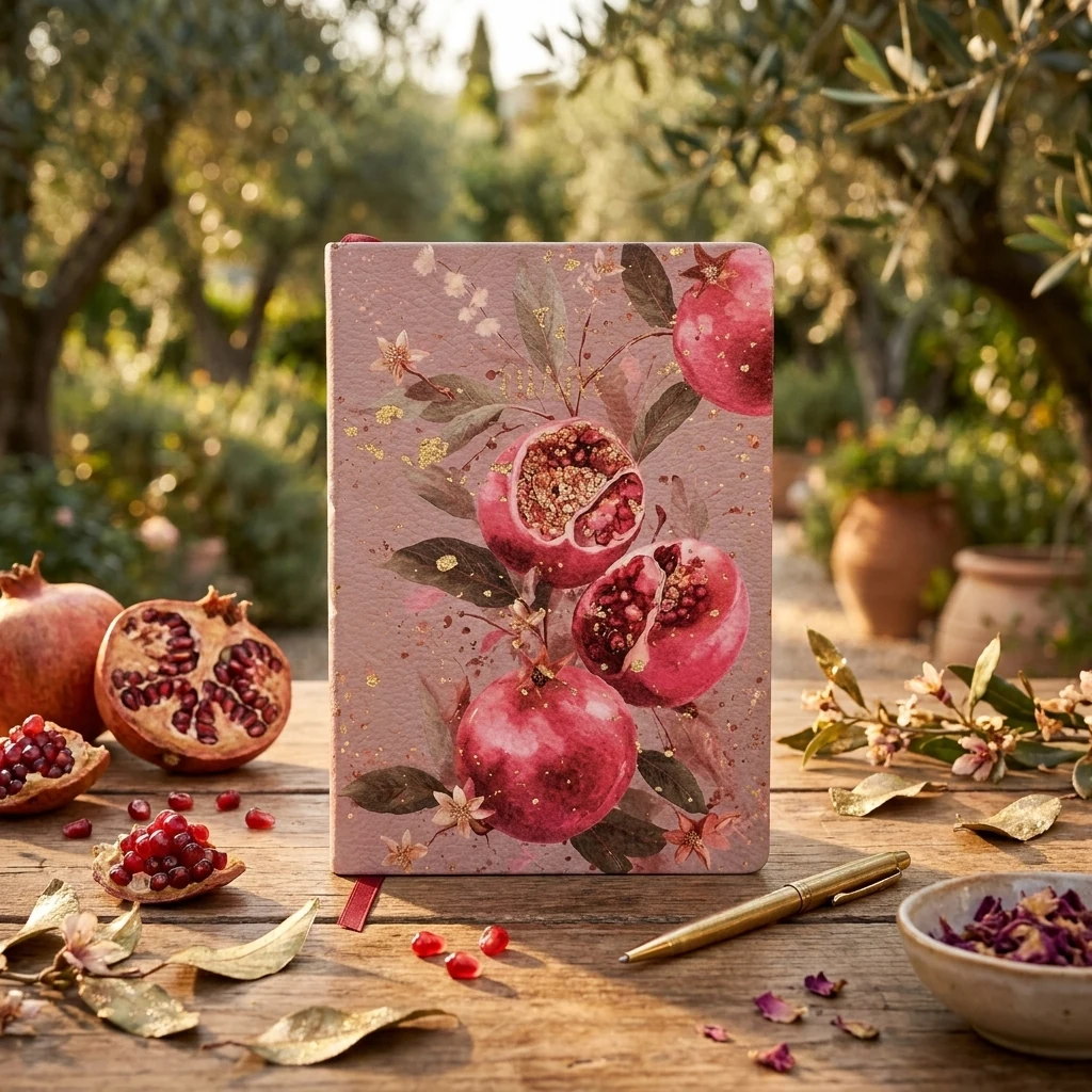 Щоденник недатований А5 160 аркушів ш/з "Garden" Leo planner