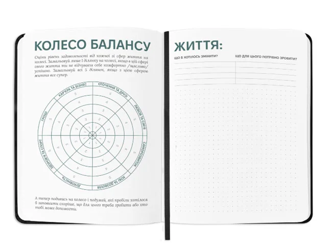 Щоденник-планер "Мої щоденні плани" чорний — фото 4