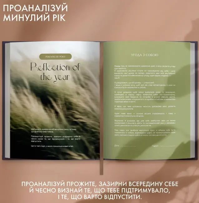 Щоденник саморефлексії "Магія змін" темно-синій — фото 5