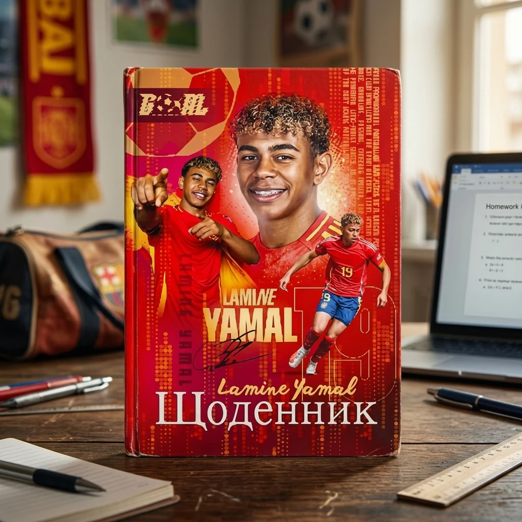 Щоденник шкільний А5 40 аркушів, обкладинка - матова ламінація, Ямал