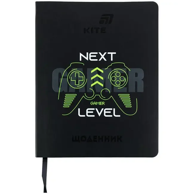 Щоденник шкільний А5 42 аркуша, обкладинка PU, Kite "Next level"