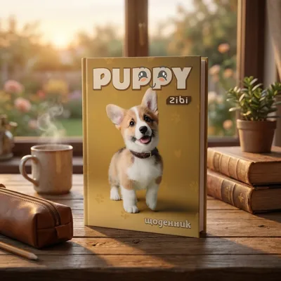 Щоденник шкільний CUTE PUPPY А5 40 арк мяка обкл ZB.13121