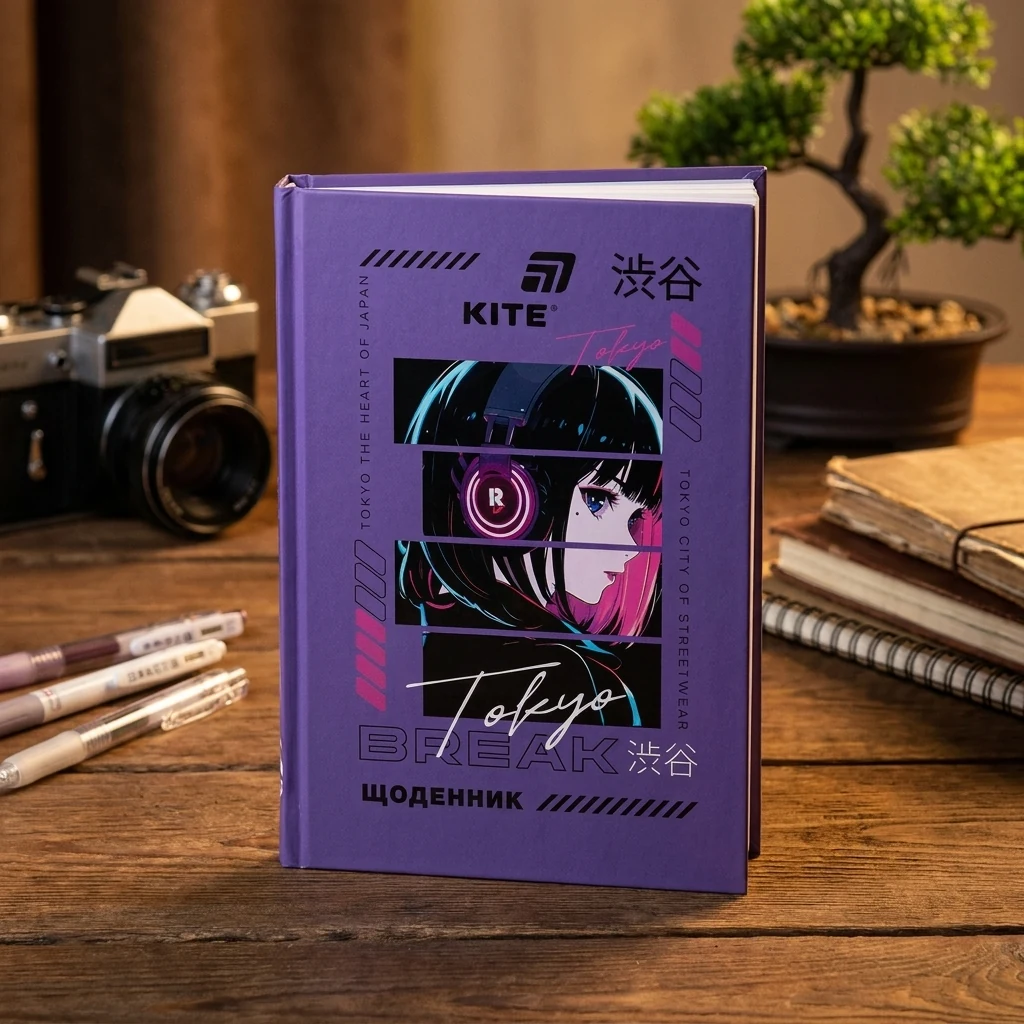 Щоденник шкільний Kite тверда обкладинка Break K26-262-10