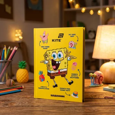 Щоденник шкільний Kite тверда обкладинка SB SB26-262