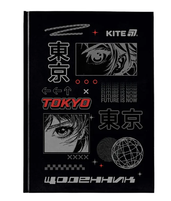 Щоденник шкільний В5 42 аркуша, тверда обкладинка "Tokyo" Kite — фото 2