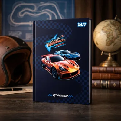 Щоденник шкільний Yes Fast Speed твердий A5 40 аркушів 911723