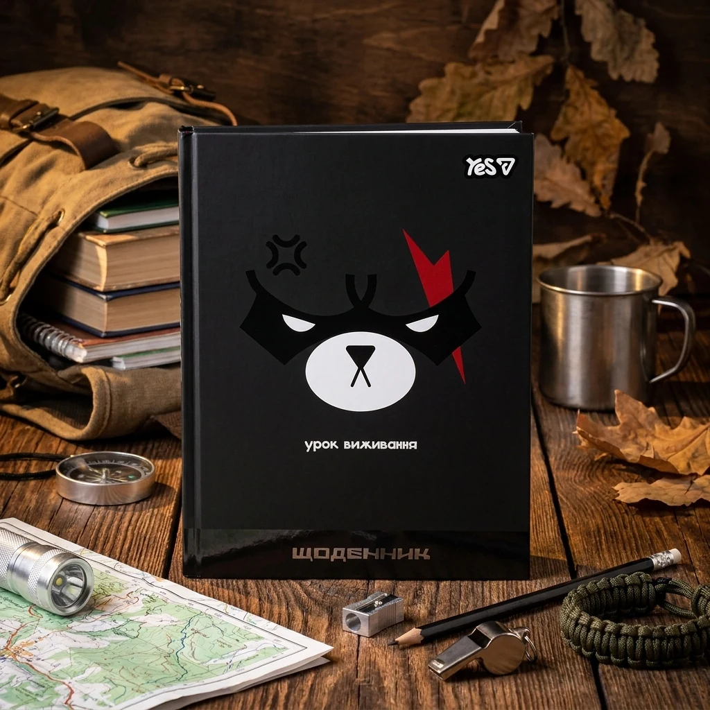 Щоденник шкільний Yes Flash Bear інтегральний A5 40 аркушів 911746