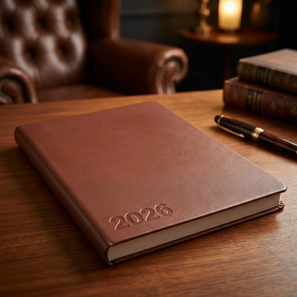 Щотижневик Leo Planner Choco 2026 м'який 10х17 см — Блокноти та щоденники