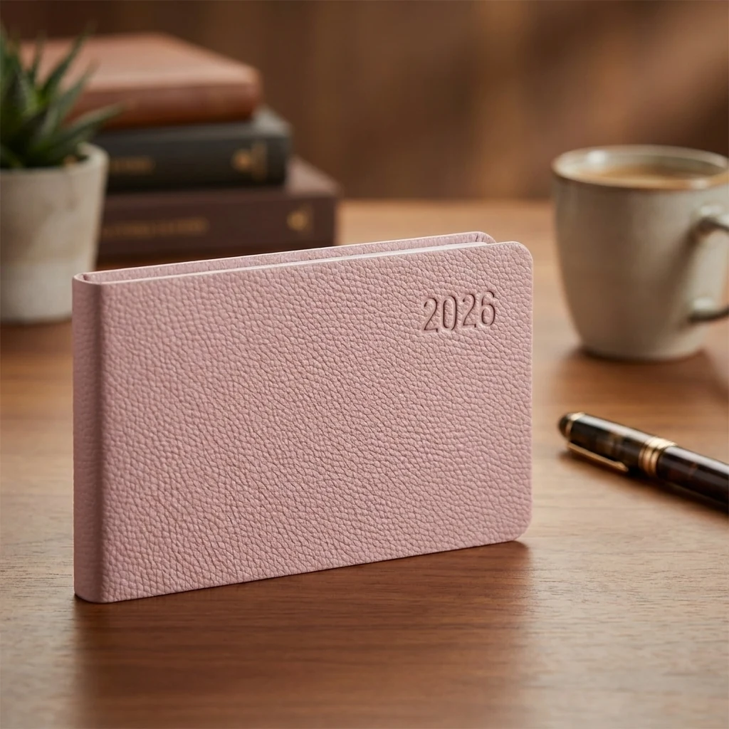 Щотижневик Leo Planner Monaco 10х17 см м'який ліловий — Блокноти та щоденники