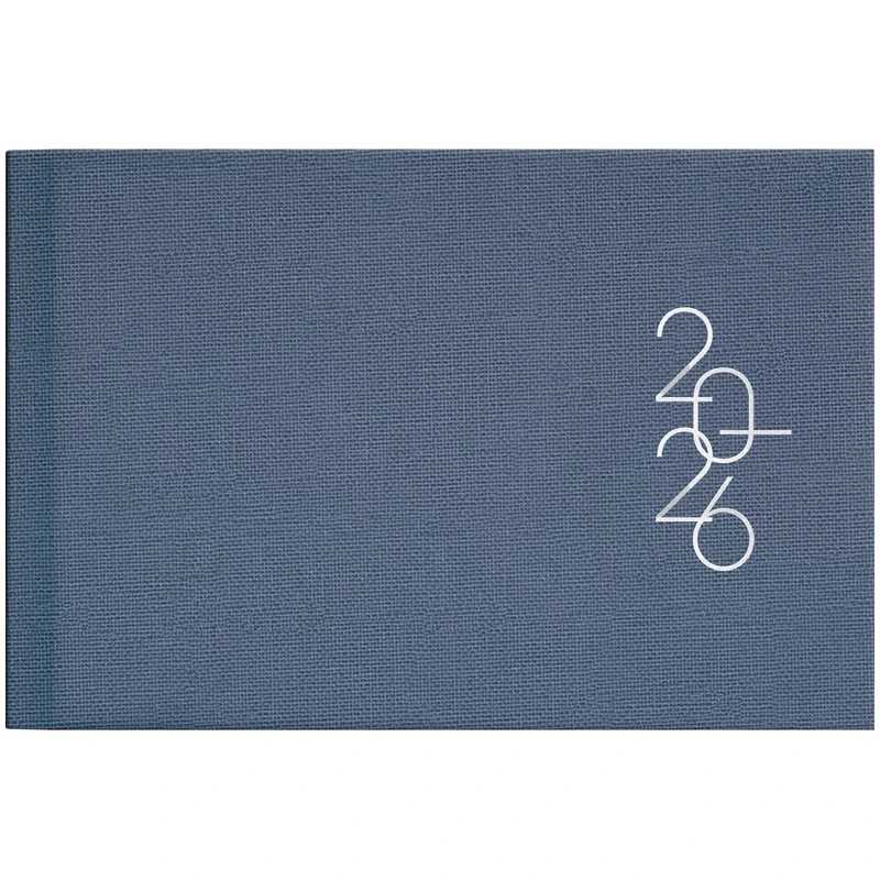 Щотижневик датований кишеньковий 2026 Brunnen Linesse нічний синій 73-755 69 836