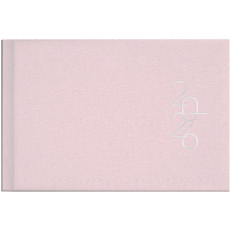 Щотижневик датований кишеньковий 2026 Brunnen Linesse пудровий 73-755 69 216