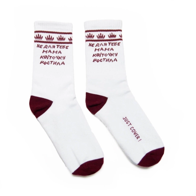 Шкарпетки Just Cover спорт-Квіточка M 36-39 — фото 2