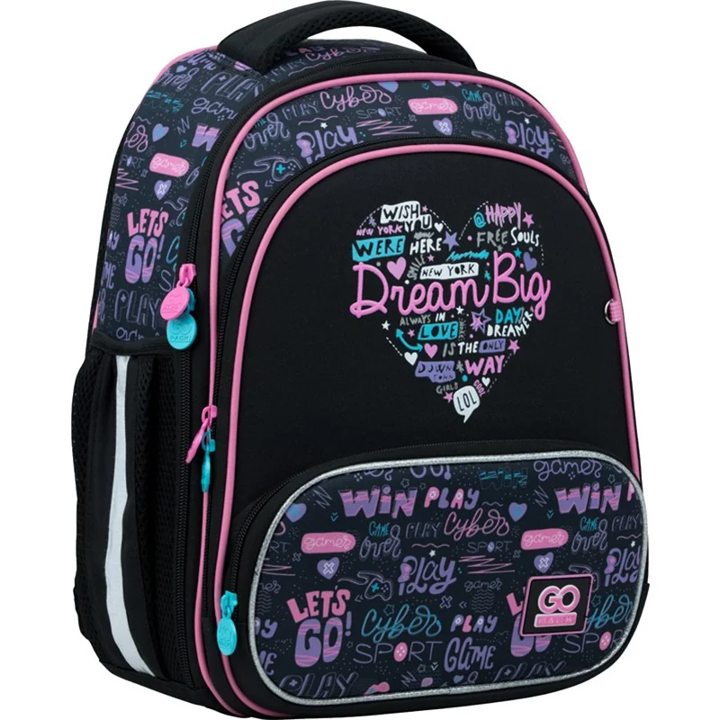 Шкільний рюкзак "Love Dreamer" GoPack GO22-597S-1 чорний