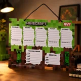 Шкільний розклад Yes Minecraft  картон ламінований 30х40см 470536 — фото 1
