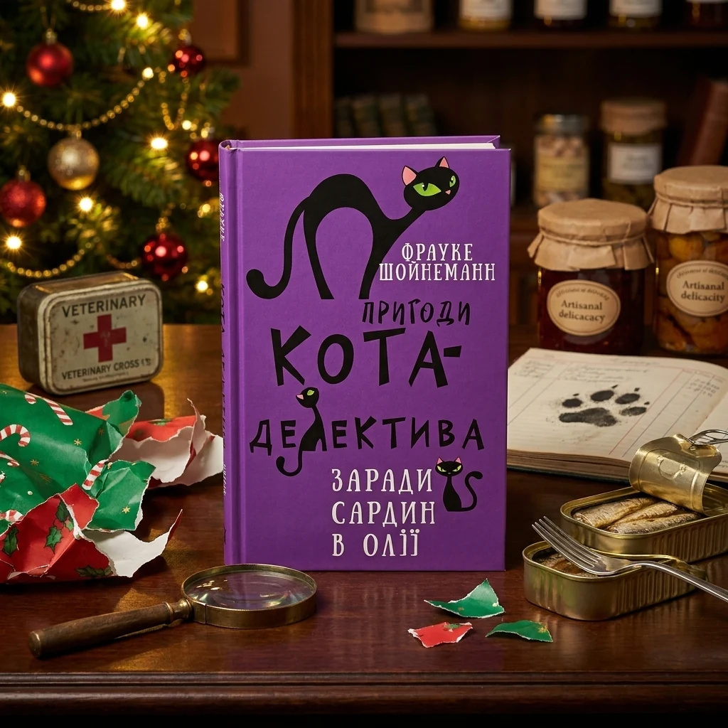 Пригоди кота-детектива Книга 4. Заради сардин в олії — Ф. Шойнеманн