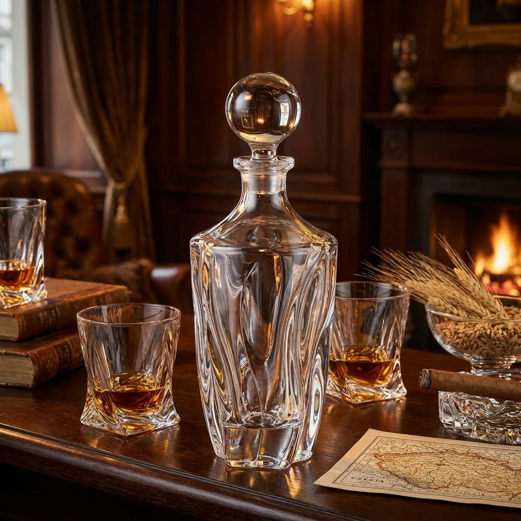 Штоф 750 мл Barley twist BOHEMIA Чехія
