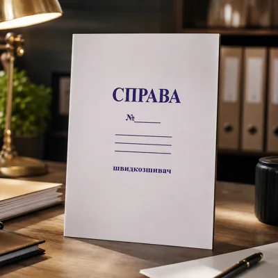 Швидкозшивач картонний Офіс Центр 0.30 мм ОС236-56